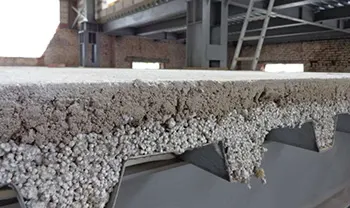 Полистирольная полусухая стяжка