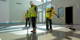 Стяжка пола в новостройке